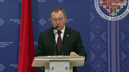 Morreu chefe da diplomacia da Bielorrússia