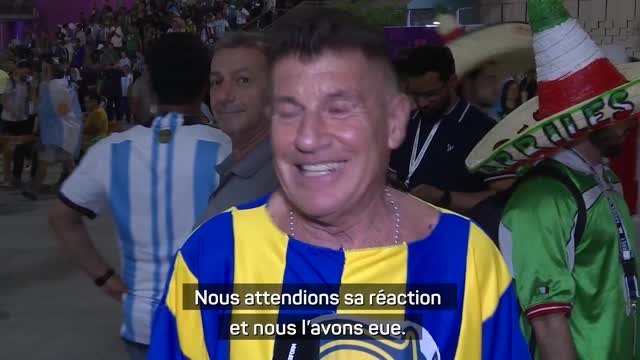 Qatar 2022 - Les fans Argentins comme Mexicains s'inclinent face à Messi