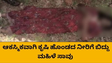 ಚಿತ್ರದುರ್ಗ: ಆಕಸ್ಮಿಕವಾಗಿ ಕೃಷಿ ಹೊಂಡದ ನೀರಿಗೆ ಬಿದ್ದು ಮಹಿಳೆ ಸಾವು