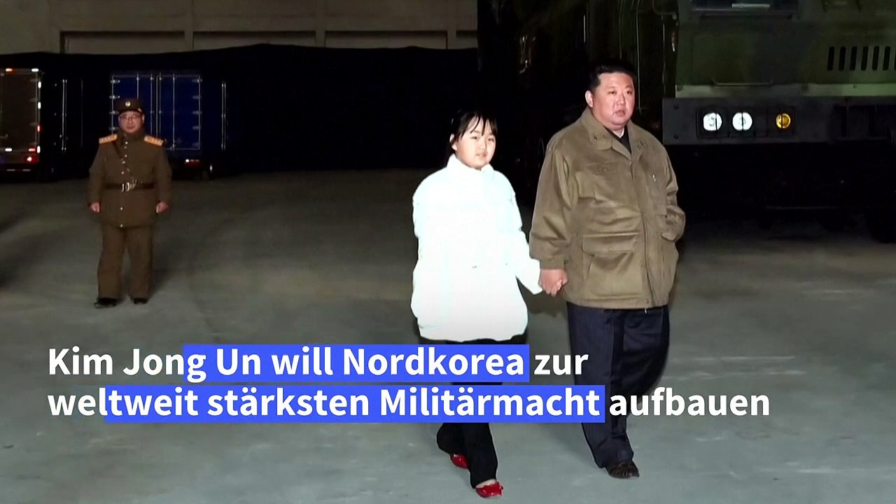 Kim Jong Un will Nordkorea zu weltweit stärkster Atommacht aufbauen