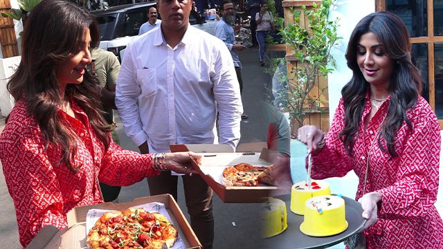 Shilpa Shetty Cake Cutting Video Viral, New Pizza Cafe Launch में आई नज़र । Boldsky *Entertainment