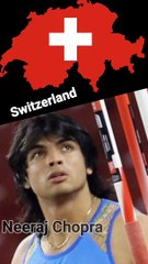 नीरज चोपड़ा को स्विट्जरलैंड पर्यटन का फ्रेंडशिप एंबेसडर नियुक्त किया गया