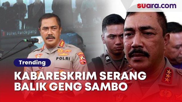Dituding Terima Uang 'Haram' Bisnis Tambang Ilegal, Kabareskrim Serang Balik Geng Sambo