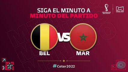 Bélgica vs. Marruecos - EN VIVO
