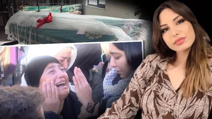 Esenyurt'ta aracın çarpması sonucu yaşamını yitiren Aleyna Nur Gökçe, son yolculuğuna uğurlandı