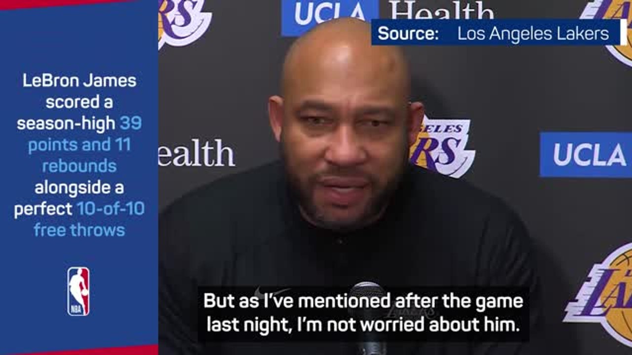 Ham labels James' season-high scoring performance as 'phenomenal'