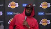 Lakers - LeBron James : "Je me suis assuré que Russell ne fasse rien à Zach Collins !"