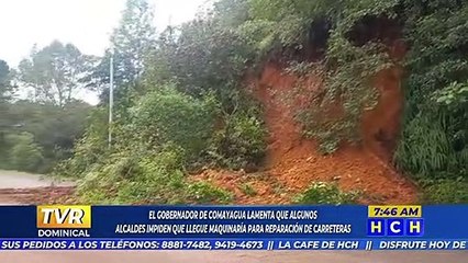 Autoridades exigen reparación de carreteras en la zona central del país