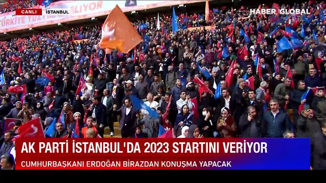 AK Parti’den Büyük İstanbul Buluşması! Cumhurbaşkanı Erdoğan da katıldı