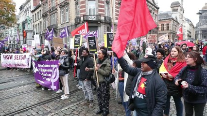 Manifestation nationale contre les violences faites aux femmes