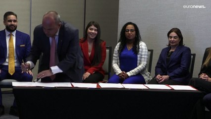 US eases oil sanction on Venezuela as country’s opposition resumes talks