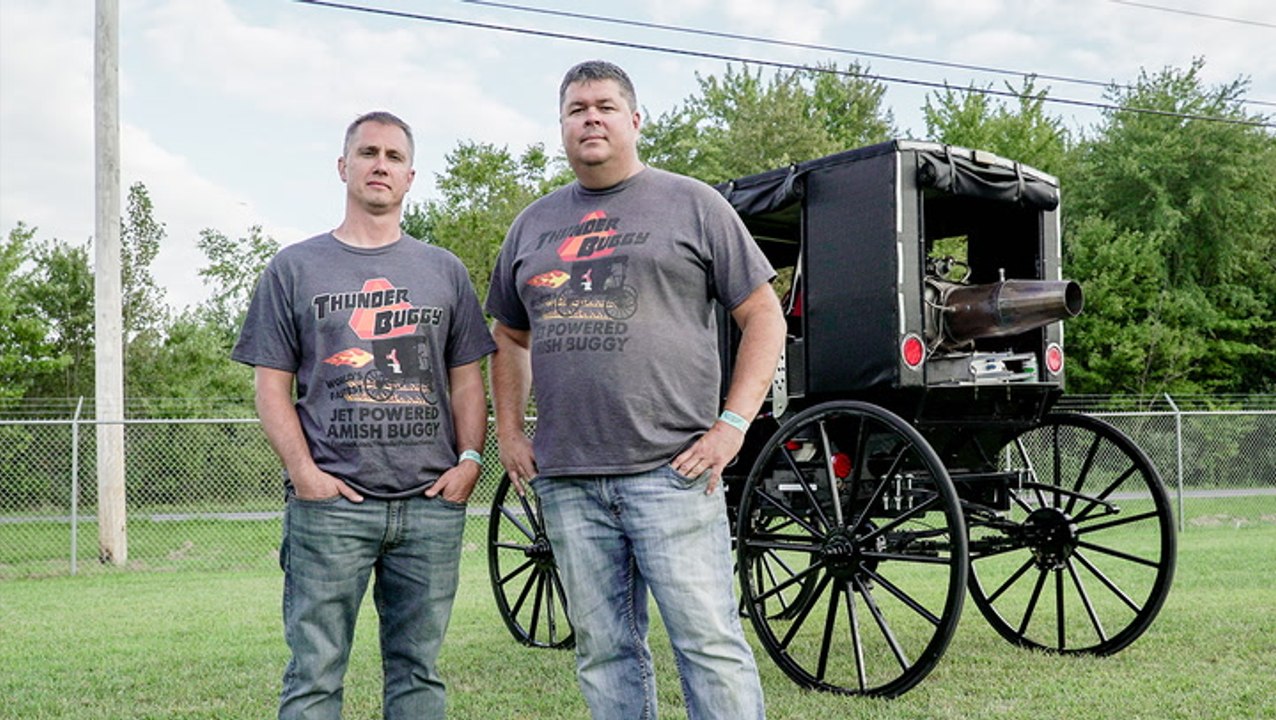 World’s First Jet-Powered Amish Buggy | RIDICULOUS RIDES - video ...