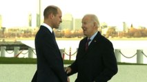 Usa, Joe Biden ha incontrato a Boston il principe William