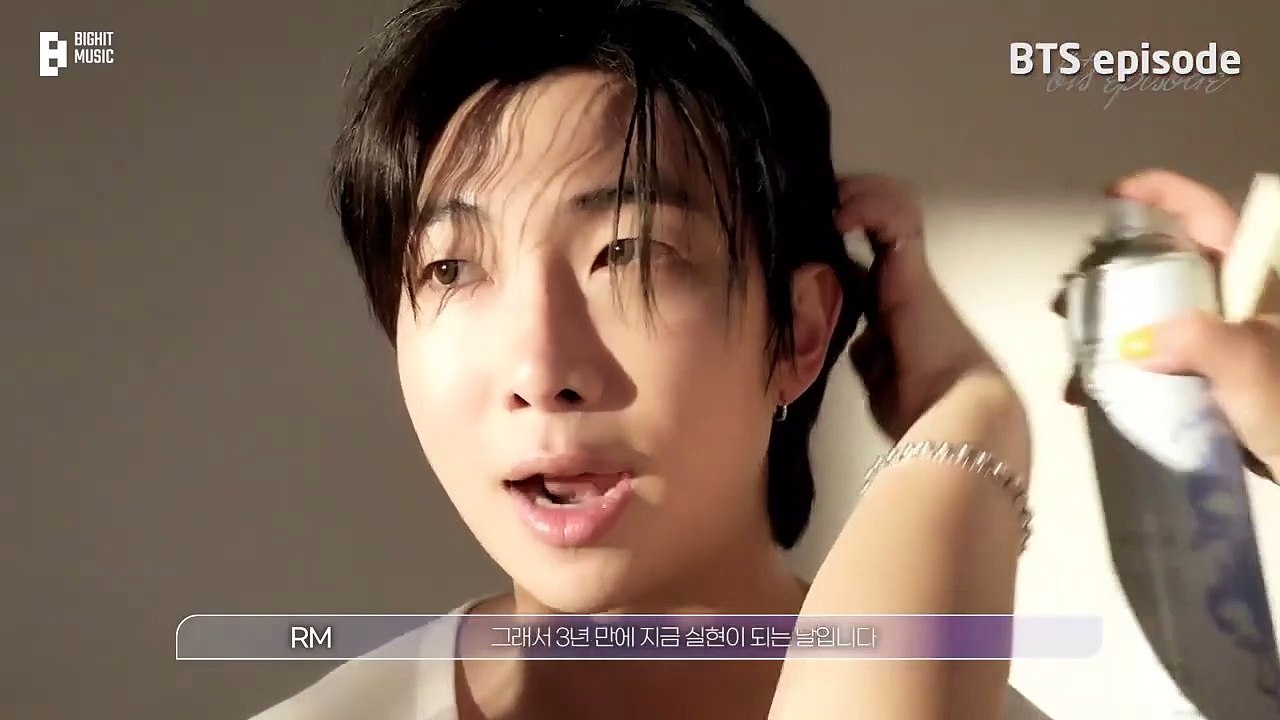 [EP] RM ‘Indigo’ Jacket Shoot Sketch - BTS (방탄소년단) ENG SUB