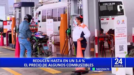 Opecu: Repsol y Petroperú bajaron precios de combustibles hasta en un 3.4%
