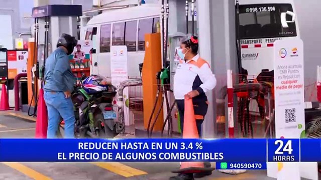 Opecu: Repsol y Petroperú bajaron precios de combustibles hasta en un 3.4%