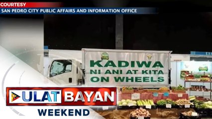 'Kadiwa on Wheels' isinagawa sa San Pedro, Laguna