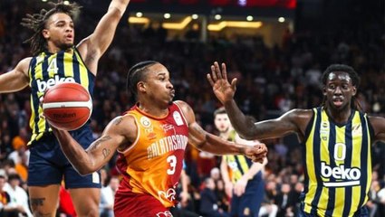 Basketbol derbisi Kanarya'nın! Fenerbahçe, Galatasaray'ı deplasmanda mağlup etti