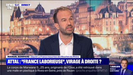 En refusant de taxer les superprofits, "la France fait figure d'extraterrestre", affirme Manuel Bompard