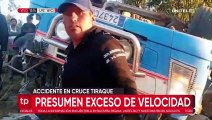 Informe policial accidente en el cruce a Tiraque