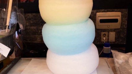 Cotton Candy Burrito - Korean Street Food