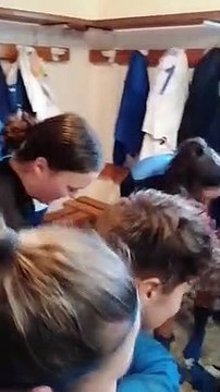 Célébration victoire ! ES Tourville/ AS Villers Houlgate (championnat R2F le 27/11/2022)