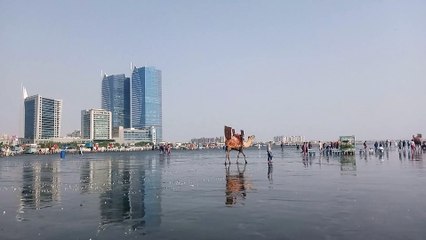 Clifton beach Karachi sea view
