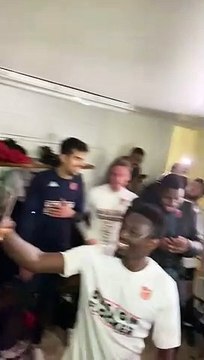CHANT DE VICTOIRE APRES LA VICTOIRE CONTRE PARIS 15