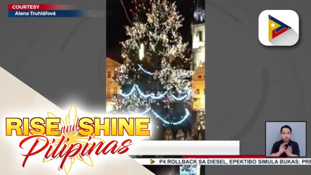 Muling pagbubukas ng Christmas market sa Prague, Czech Republic, dinagsa