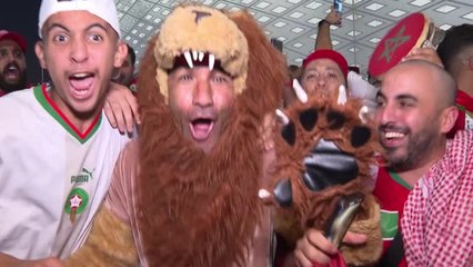 Belgium 0-2 Morocco: Atlas Lions explode with joy