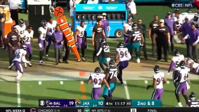 Jacksonville Jaguars vs. Baltimore Ravens Full Highlights 4th QTR _ NFL Week 12_ 2022