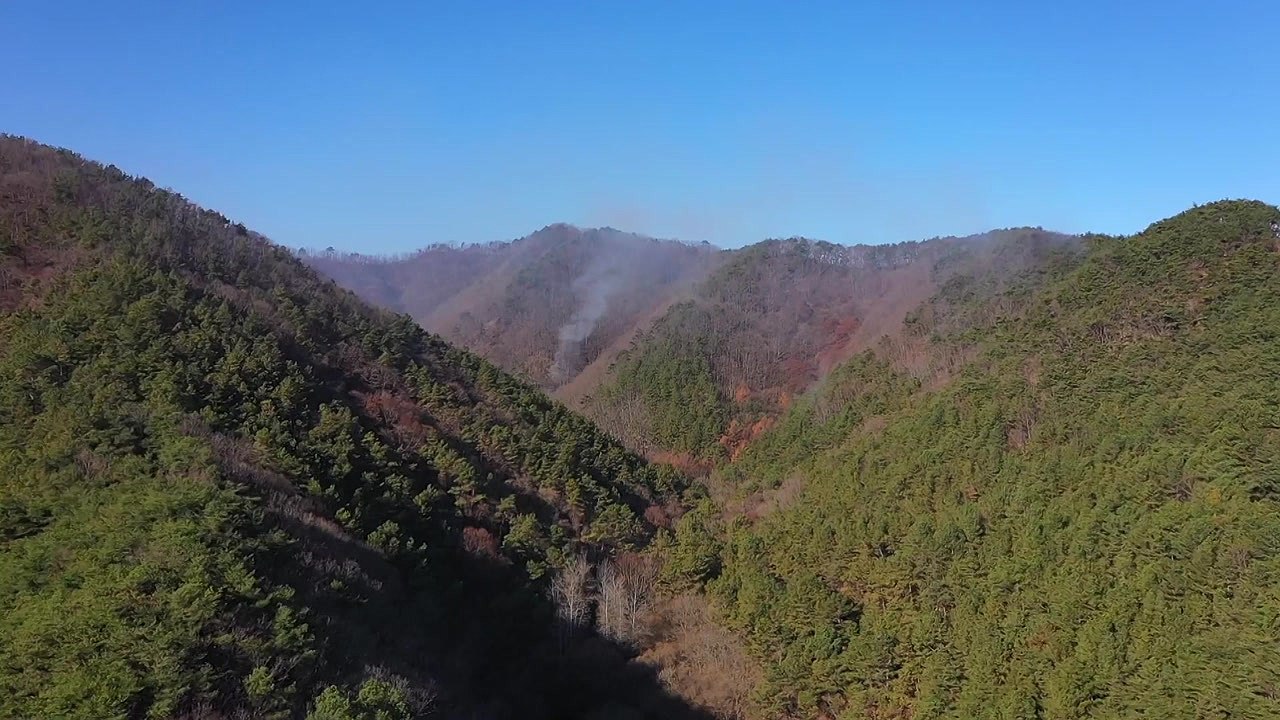 전북 완주 야산 산불 밤사이 재발화..."80% 진화 완료" / YTN