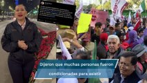 Alcaldesas de Cuauhtémoc y Álvaro Obregón  aseguran que hubo acarreados en marcha de AMLO 