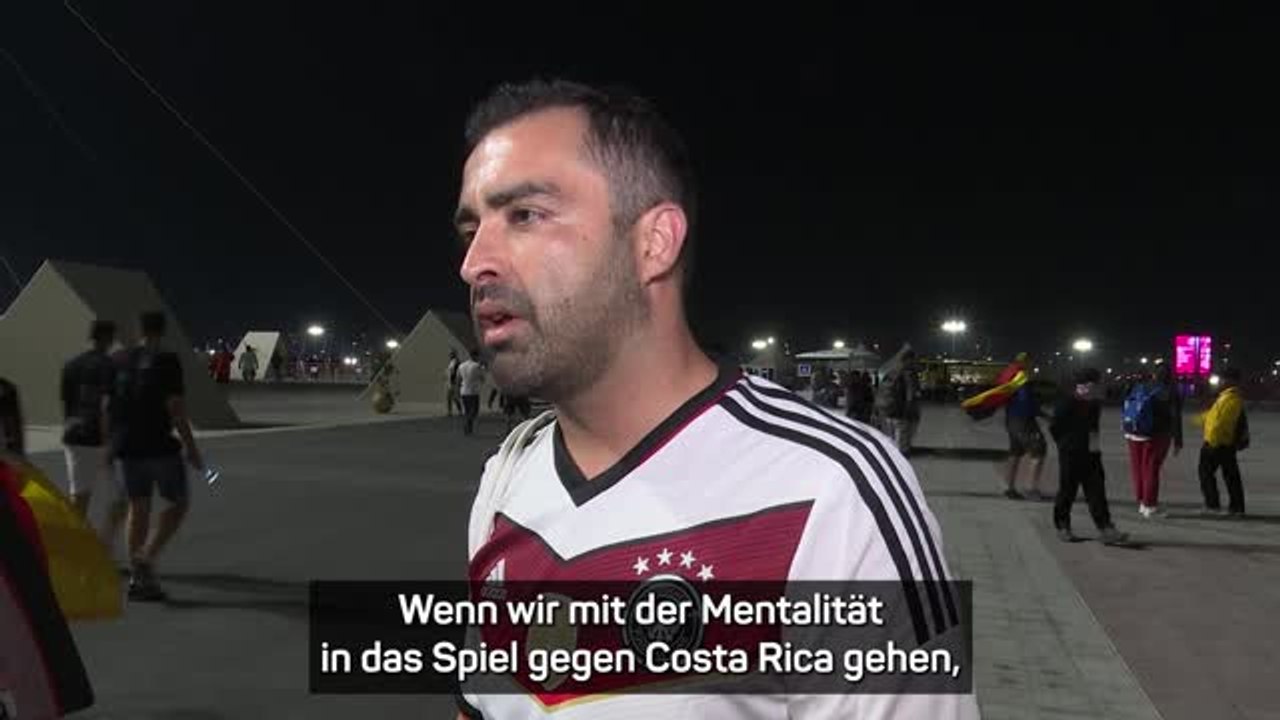 Deutschland-Fans: 'Erst mal Achtelfinale'