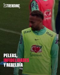 Infidelidades y rebeldía: las polémicas que han rodeado la carrera de Neymar