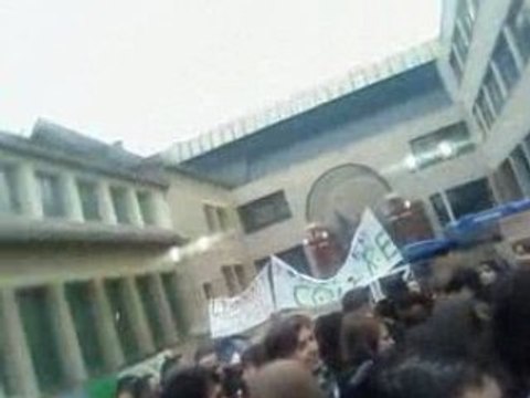 Blocus à Jules Ferry Conlans Ste Honorine !