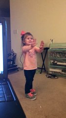 Daughter Tattles on Herself About Putting Stickers on Furniture