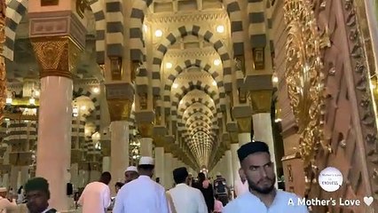 Descargar video: Saudi Arab Makka Madina Al-Masjid an-Nabawi  (المسجد النبوي) ('The Prophet's Mosque'), Al Madinah Al Mun