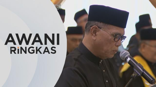AWANI Ringkas: Wan Rosdy angkat sumpah Menteri Besar Pahang