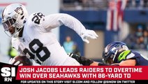 Josh Jacobs Has Record-Setting Day in Raiders Win Over Seahawks