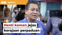 Henti buat komen jejas kerajaan perpaduan, pemimpin PH diberitahu