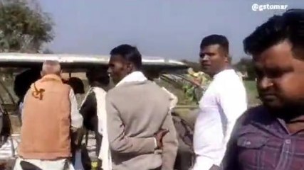 मुरैना: नैपरी पेट्रोल पंप के पास दो बाइको आमने सामने की भिड़ंत, दोनों बाइक सवार घायल