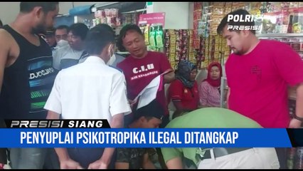 Penyuplai Psikotropika Ilegal Ditangkap Sat Res Narkoba Polresta Banyumas