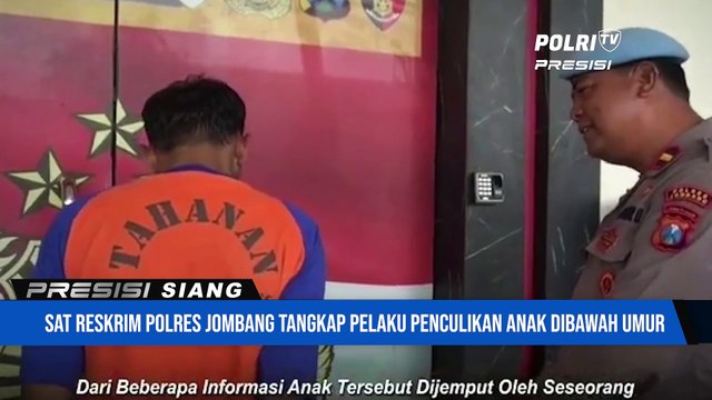Satreskrim Polres Jombang Tangkap Pelaku Penculikan Anak Dibawah Umur