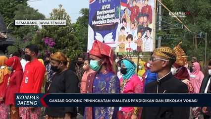 Ganjar Dorong Peningkatan Kualitas Pendidik dan Sekolah Vokasi