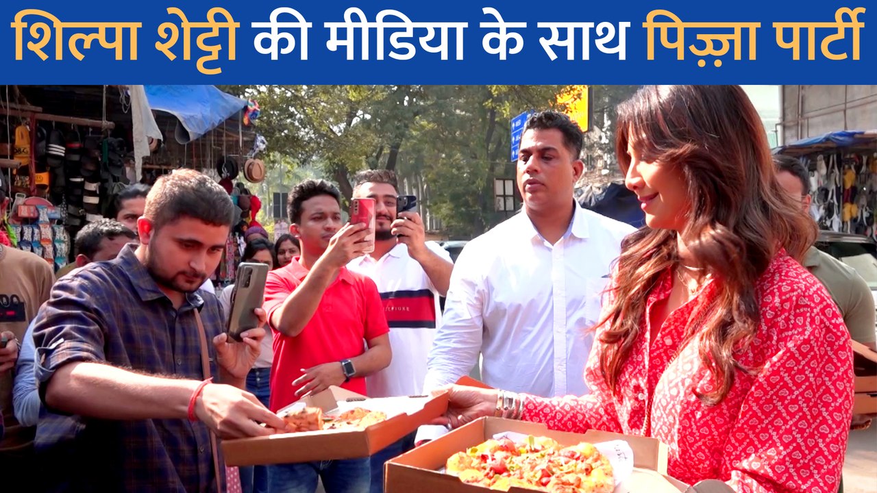 अपने नए रेस्टोरेंट के लॉन्चिंग पर शिल्पा शेट्टी...