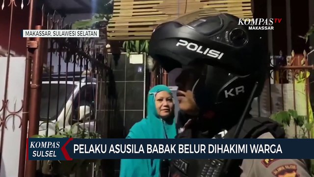 Pelaku Asusila Babak Belur Diamuk Warga