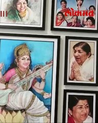 लतादीदींचा जबरा फॅन! घरातच बांधलं मंदिर