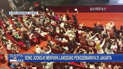 Perdana ke Indonesia, Song Joong-Ki Menyapa Langsung Penggemar Hingga Cicipi Nasi Goreng