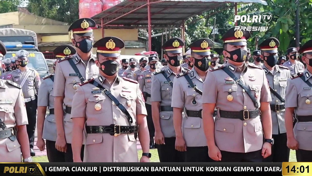 PRESISI UPDATE 14.00 WIB : Polres Grobogan Menggelar Upacara Serah Terima Jabatan.